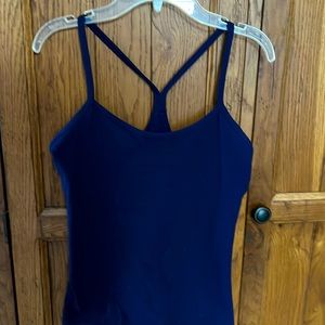 Lululemon power y tank. Navy blue